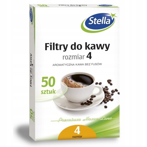 Kávové filtre Stella veľkosť 4 50 ks.
