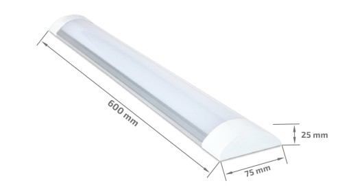 TENKÝ POVRCHOVÝ LED PANEL 18W STROPNÉ LAMPA 3000K