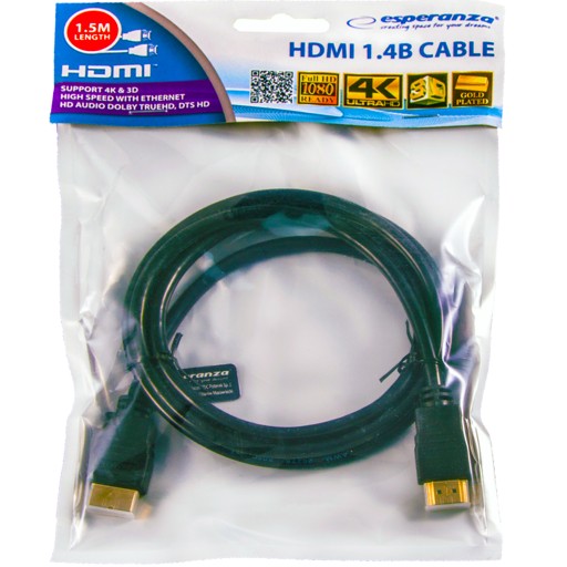 HDMI - HDMI kábel 1,5m 3D - 4K FULL HD