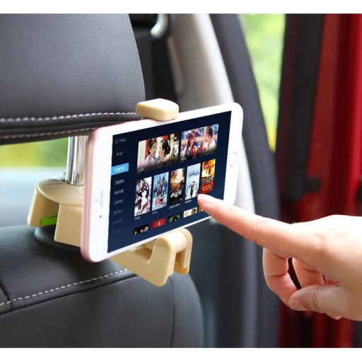 MiniDrive béžový vešiak na držiak autosedačky