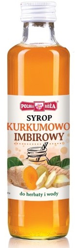 POĽSKÁ RUŽA Sirup z kurkuma a zázvoru 315 g