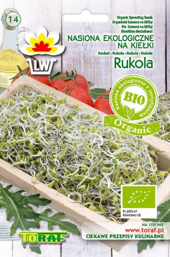 Semienka rukoly na klíčky 10g EKO TORAF