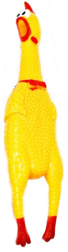 HRAČKA PSA KURA KURA PIŠKALA 15 CM