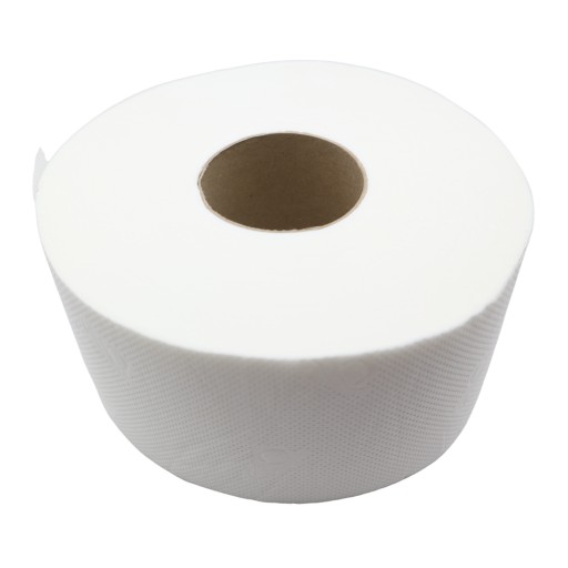 Toaletný papier Jumbo Jambo biely 100% celulóza, 2 vrstvy, 1 rolka