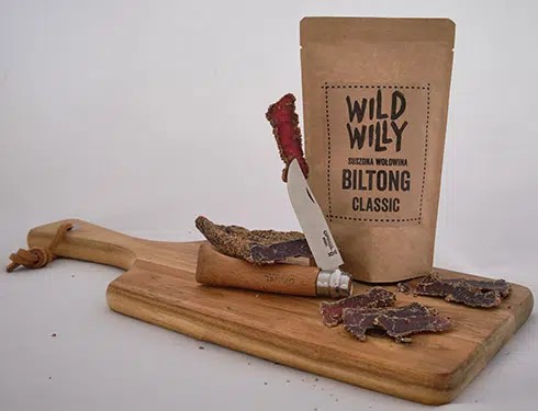 Wild Willy Biltong Classic 40G Sušené hovädzie mäso