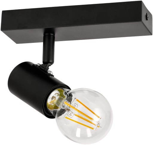 LED stropné svietidlo NASTAVITEĽNÁ lišta 1XE27 Loft