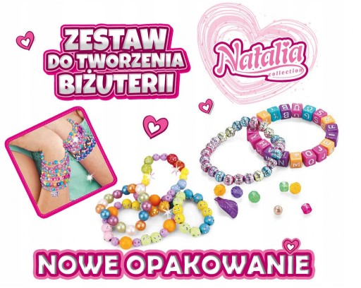 Korálky na výrobu náramkov Natália