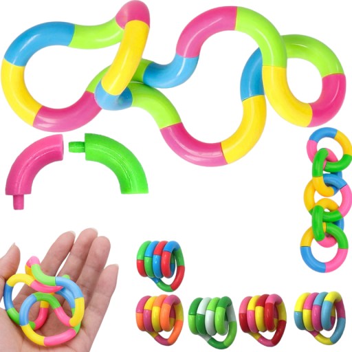 KREATÍVNE BLOKY MAGIC SNAKE REŤAZ BLOKOV SNAKE NA POKLÁDKU 100 ks