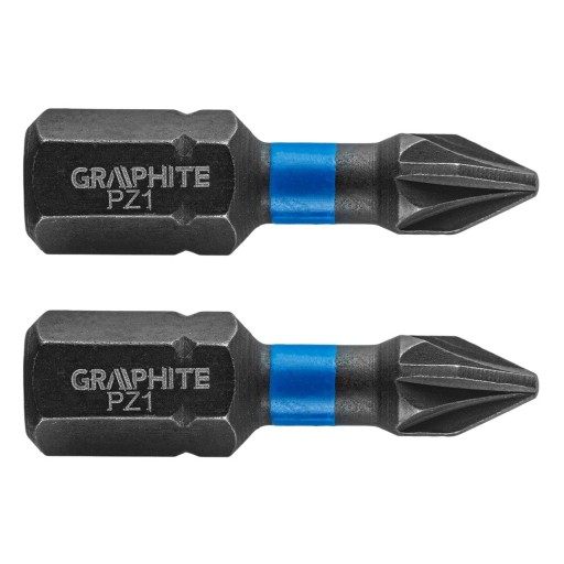 Nárazové bity PZ1 x 25 mm, 2 ks.