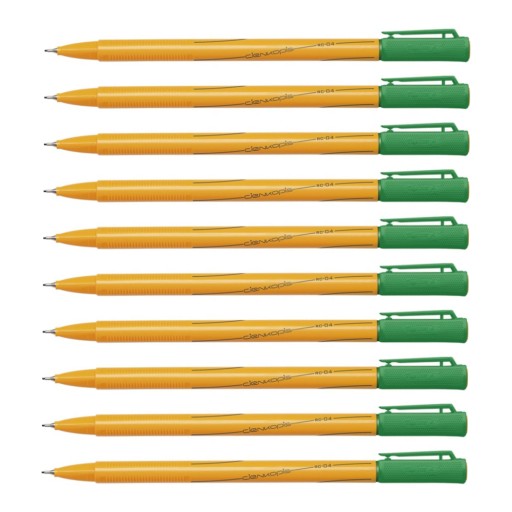 Jemné pero 0,4 mm RC-04 Rystor Pen ZELENÉ