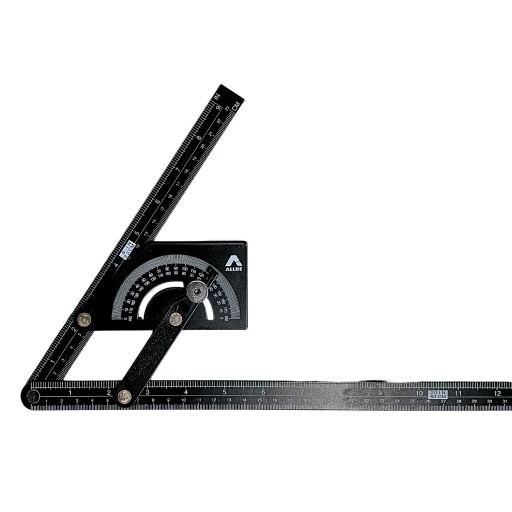 NASTAVITEĽNÝ UHEL S PROTRAKMETROM 0-180° UNIVERZÁLNY 230X500MM NASTAVITEĽNÝ