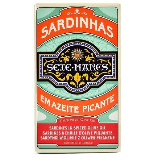 PIKNUTÉ SARDINKY V OLIVOVOM OLEJI 120g SETE MARE