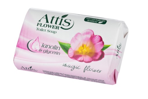 ATTIS mydlo mydlo 100g FLORAL krém x10