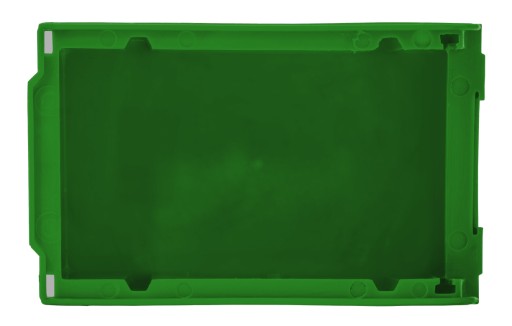 Typ úložného boxu Stabibox Eco: 2 zelené