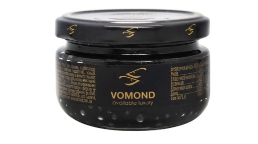 Čierna dóza imitácia kaviáru 110g - Vomond