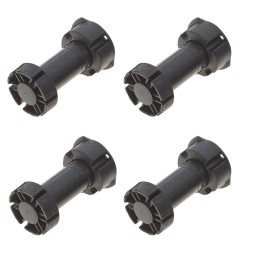 Kuchynský nábytok nohy V-10 cm 4 ks