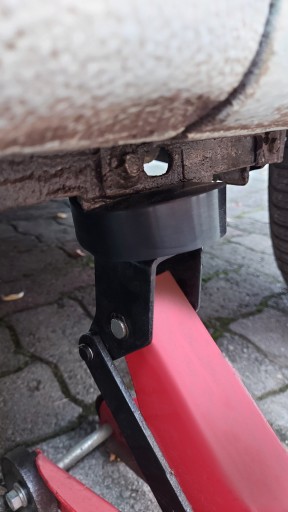 Guma široká na zdvíhač žabiek, základňa labky 37 mm