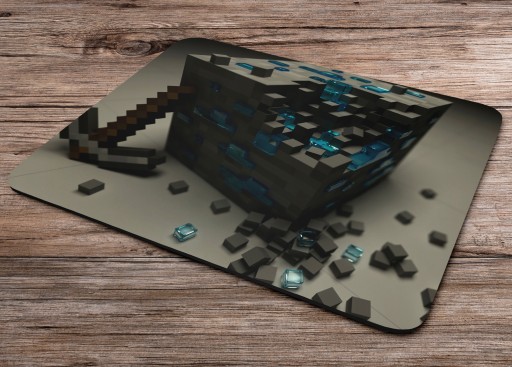 MINECRAFT podložka pod myš ako darček k narodeninám