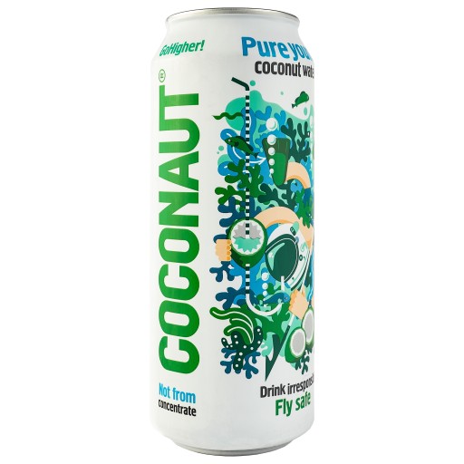 Kokosová kokosová voda z mladého kokosu 500ml 0,5L
