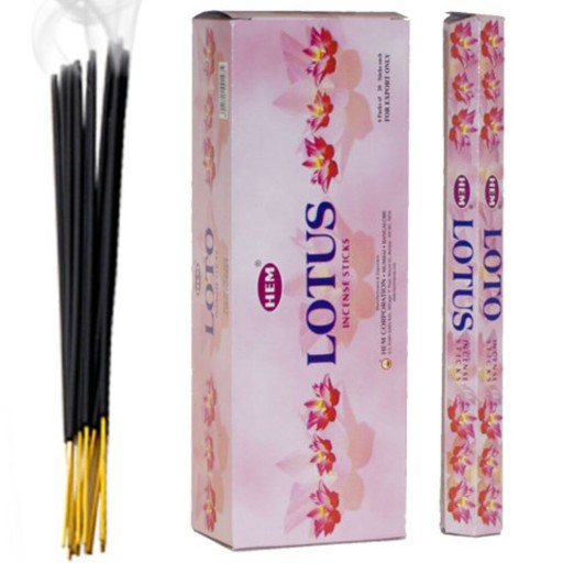 Vonné tyčinky s vôňou Indian Lotus Aroma Lotus Aroma 20 kusov HEM