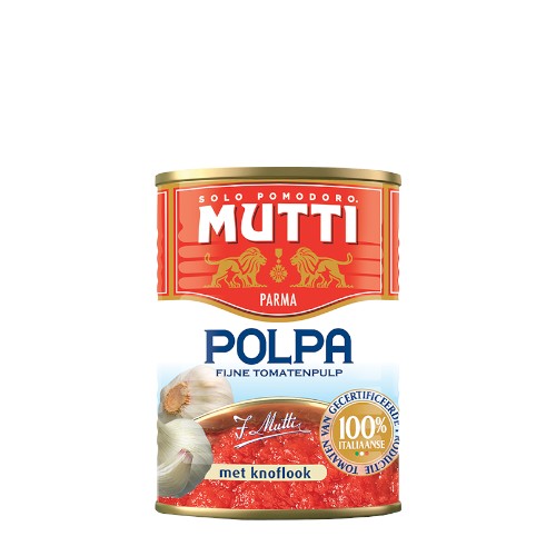 Mutti paradajková dužina s cesnakom 400g