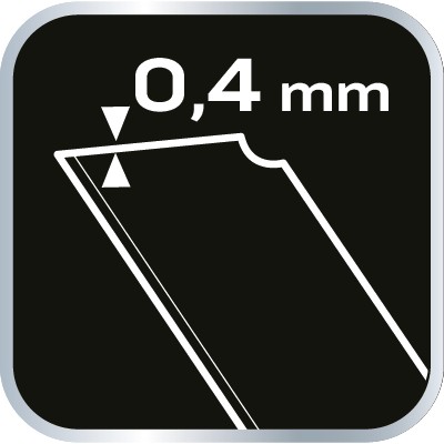 Vymeniteľné zlomené čepele 9 mm, 10 ks.