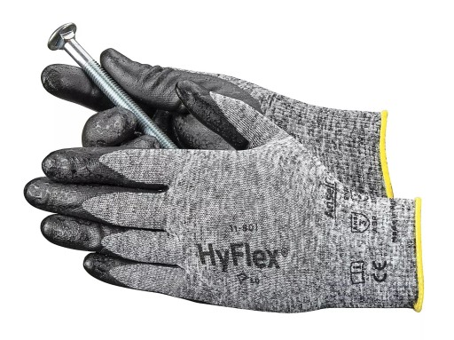 Pracovné rukavice ANSELL HyFlex 11-801 na ochranu zdravia a bezpečnosti pri práci