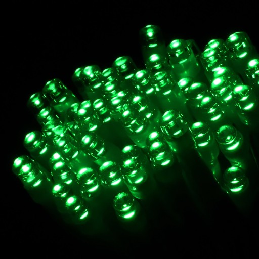OSVETLENIE VIANOČNÉHO STROMČEKA 100 LED 8,5m VONKAJŠIE VNÚTORNÉ ZELENÉ VIANOCE