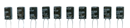4,7 uF 400 V 4,7 µF 400 V (10 KS) ELEKTROLYTICKÝ KONDENZÁTOR
