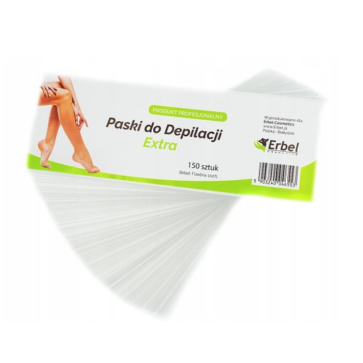 EXTRA FUSION PRÚŽKY NA DEPILÁCIU 150 ks ERBEL