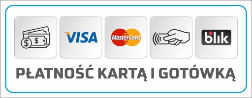 PLATBA KARTOU A HOTOVOSŤ PLATBA TAXI PREDAJŇA POKLADNA 14 cm x 5,5 cm