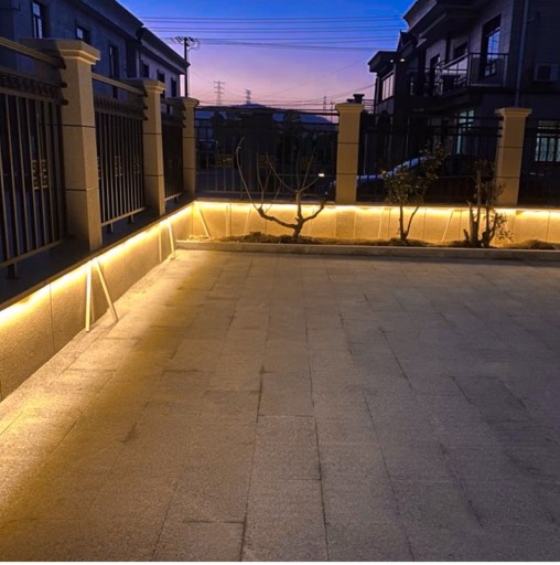 NEON FLEX 12V 6x12 LED pásik, TEPLÁ biela, na meter