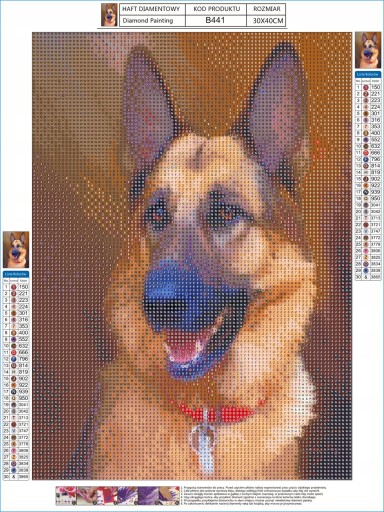 Diamond Mosaic Dog 5D Diamond Painting DOG Diamond Scrapbook