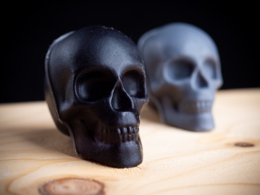 DEKORATÍVNE MYDLO DARČEK LEBKA LEBEKA halloween NARODENINOVÁ SVADBA 2x