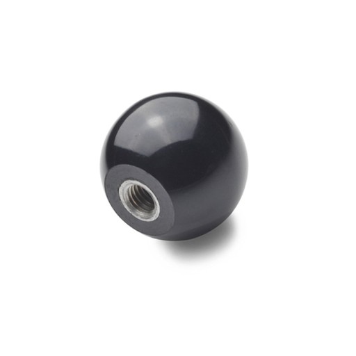 Guľôčkový gombík DIN 319-KU-20-M5-C - plast
