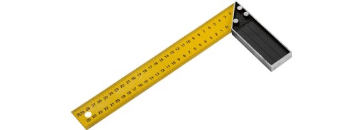TESÁRSKE ŠTVORCOVÉ S PLÁNOM 30CM