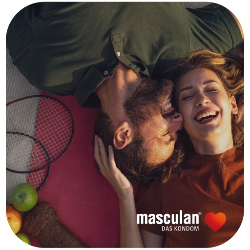 Intímny lubrikačný gél Masculan Green Apple s jablkovou príchuťou 75 ml