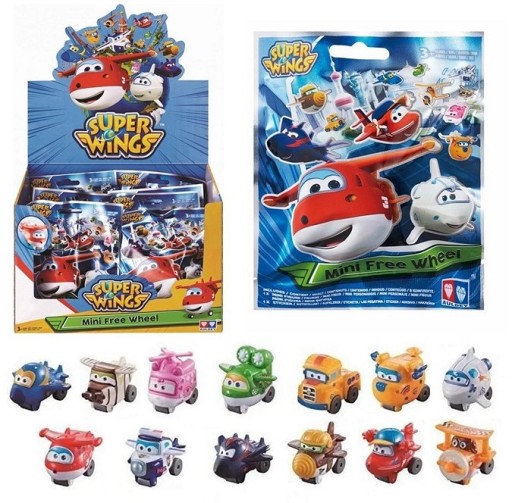 AKČNÉ POSTAVY PREKVAPENIA SUPER WINGS BLINDBAG SURPRISE