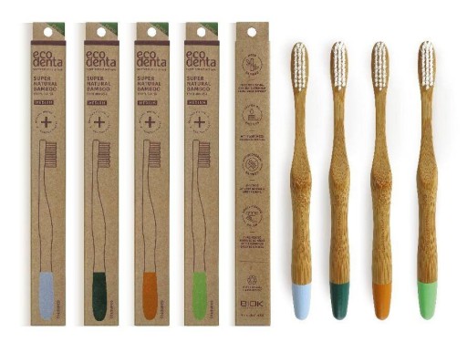 Zubná kefka ECODENTA Bamboo MEDIUM