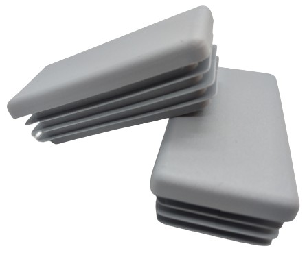Krytka na profily 60x40 3-4mm GREY strešný stĺpik