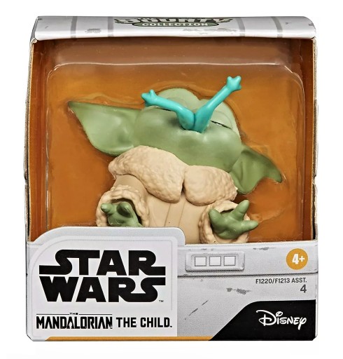 POSTAVIČKA STAR WARS DIEŤA YODA MANDALORIAN S ŽABIČKOU STAR WARS GROGU 6,5 CM