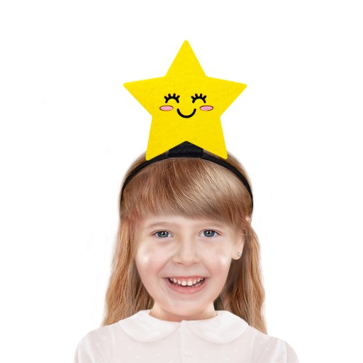 STAR BAND, ŽLTÝ FILT STAR OUTFIT