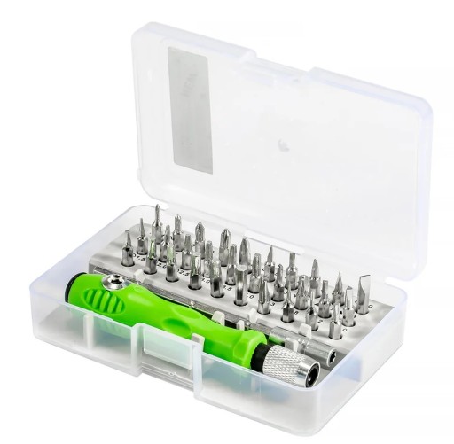 SADA PRESNÝCH SKRUTKOVAČOV SKRUTKOVAČ SKRUTKOVAČ MAGNET TORX BITOV 32 V 1