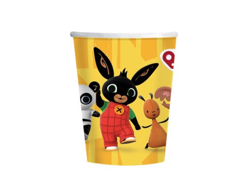 BING KRÁLIK PAPIEROVÝ 250ML 8KS