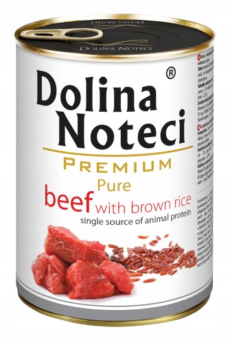 Dolina Noteci Prémiové mokré krmivo pre psov bohaté na zverinu, 400 g