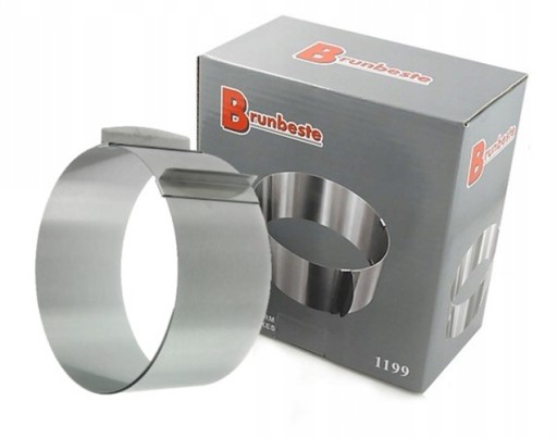 RING BAND TORTA RÁM TORTA DAŽĎ NASTAVITEĽNÁ FORMA SCHÉMA 16-30 V8cm