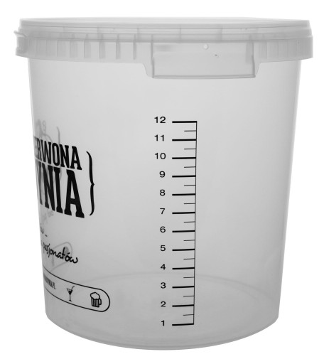 15/17L priehľadná nádoba, VŔTANÁ - KVALITA!