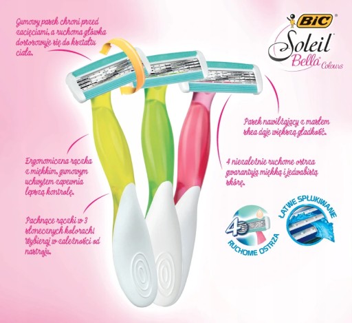BIC BIC4 SOLEIL BELLA holiaci strojček