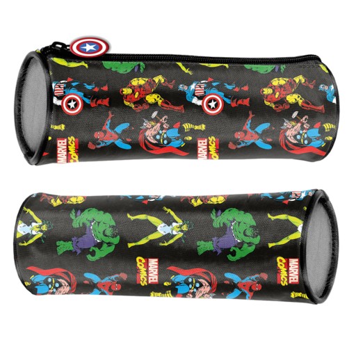 Avengers puzdro na ceruzku kruhové školské Paso Avengers Boys do školy