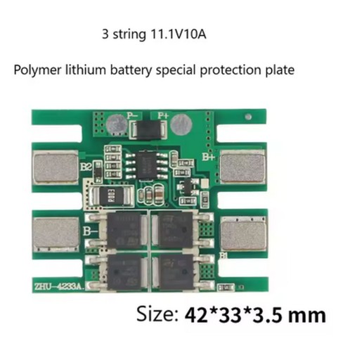 NABÍJACÍ MODUL BATÉRIE 3S 10A OCP 33A